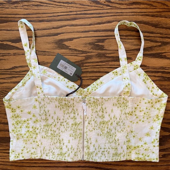 NWT | All Saints Cassia Amanzi Crop Ditsy Floral Bralette Top - Picture 5 of 8